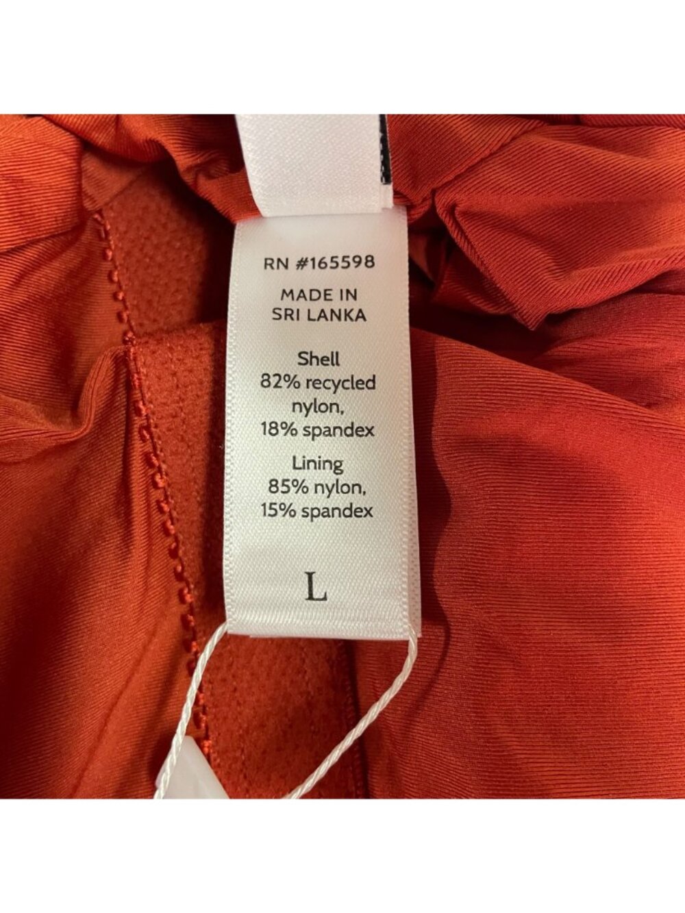 Andie The Luzon One Piece Swimsuit Red Orange Chili Pepper Sz LG - Picture 6 of 8